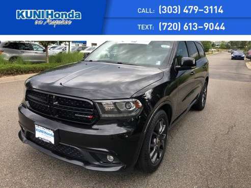 2016 Dodge Durango R/T Navigation, Sunroof, Leather! for sale in Centennial, CO