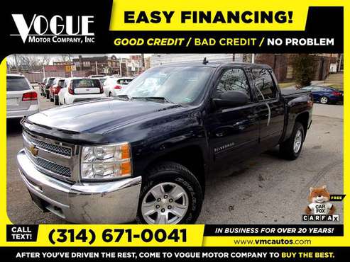 2012 Chevrolet Silverado 1500 LT - TRY 286/mo - - by for sale in Saint Louis, MO
