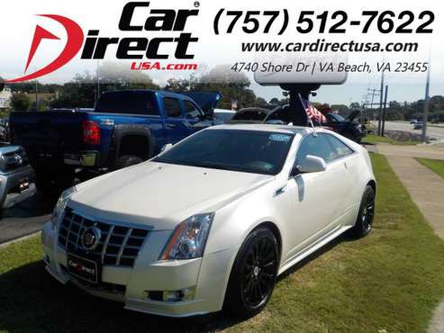 2013 Cadillac CTS COUPE PREMIUM AWD, WARRANTY, LEATHER, KEYLESS STAR for sale in Virginia Beach, VA