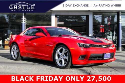 2015 Chevrolet Camaro Chevy SS Coupe - cars & trucks - by dealer -... for sale in Lynnwood, WA