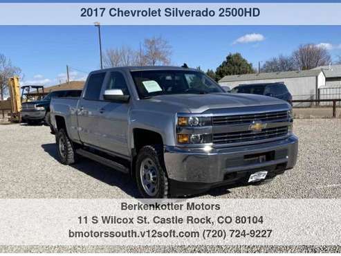 2017 Chevrolet Silverado 2500HD LT 4x4 6.0L V8 CREW In House... for sale in Castle Rock, CO