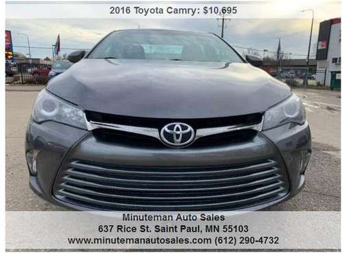 2016 Toyota Camry LE 4dr Sedan 75479 Miles - cars & trucks - by... for sale in Saint Paul, MN