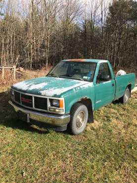 1993 GMC 1500 Pickup - 6 Cyl. - rwd - cars & trucks - by owner -... for sale in Greenwich, NY