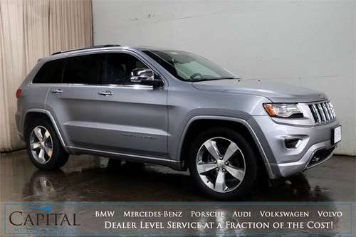 2015 Jeep Grand Cherokee Overland 4x4 w/Tow Pkg, Nav, Htd/Cooled... for sale in Eau Claire, WI