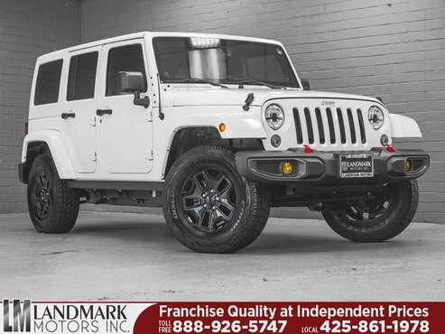 2014 *Jeep* *Wrangler Unlimited* *4WD 4dr Sahara* Br for sale in Bellevue, WA