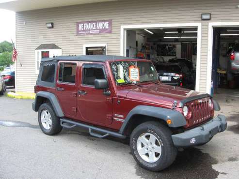 2010 Jeep Wrangler Unlimited Sport 4WD for sale in Auburn, MA
