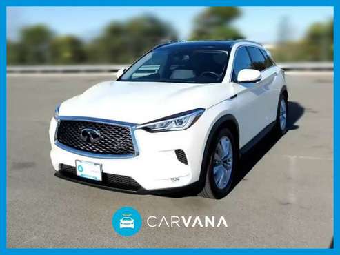 2019 INFINITI QX50 Essential Sport Utility 4D hatchback White for sale in Worcester, MA