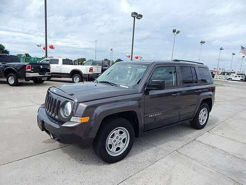 2016 JEEP PATRIOT SPORT FWD* 1 OWNER* LOW MILES* CLEAN CARFAX* GRAY* for sale in Norman, TX