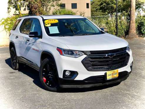 2018 Chevy Traverse $2500 Down Payment Easy Financing! Todos... for sale in Santa Ana, CA