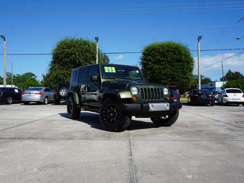 2008 Jeep Wrangler Unlimited Unlimited Sahara - cars & trucks - by... for sale in Melbourne , FL