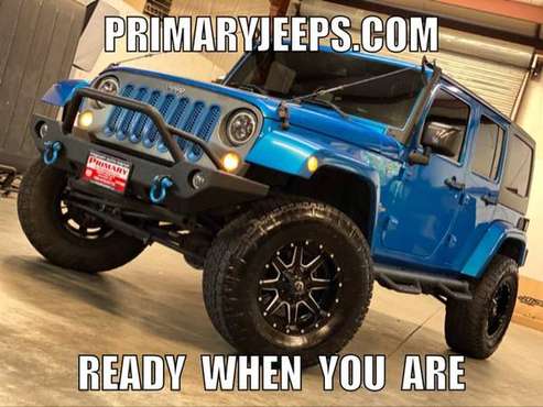 2015 Jeep Wrangler Unlimited Oscar Mike IN HOUSE FINANCE - FREE... for sale in DAWSONVILLE, SC