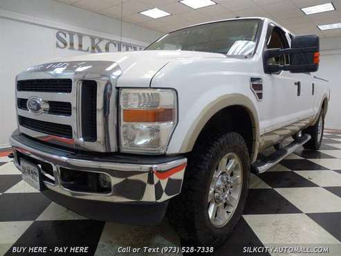 2008 Ford F-250 F250 F 250 SD LARIAT 4x4 4dr Crew Cab Diesel Lariat for sale in Paterson, PA
