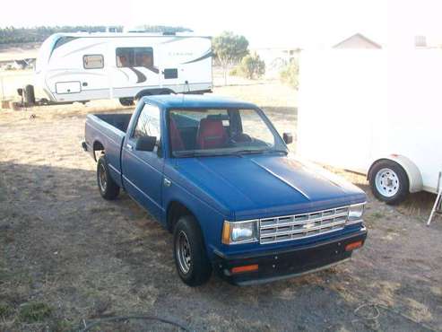 1987 Chevy S-10 pickup - cars & trucks - by owner - vehicle... for sale in Springerville, AZ