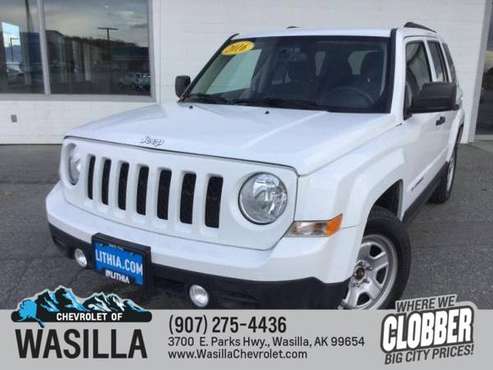 2016 Jeep Patriot FWD 4dr Sport - cars & trucks - by dealer -... for sale in Wasilla, AK