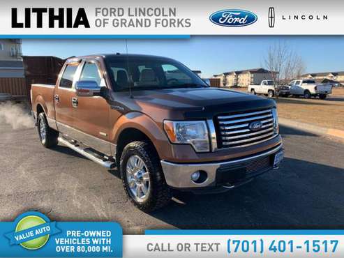 2011 Ford F-150 4WD SuperCrew 157 XLT - cars & trucks - by dealer -... for sale in Grand Forks, ND