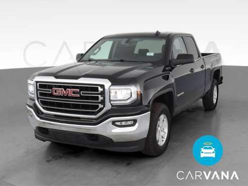 2018 GMC Sierra 1500 Double Cab SLE Pickup 4D 6 1/2 ft pickup Black... for sale in South Bend, IN