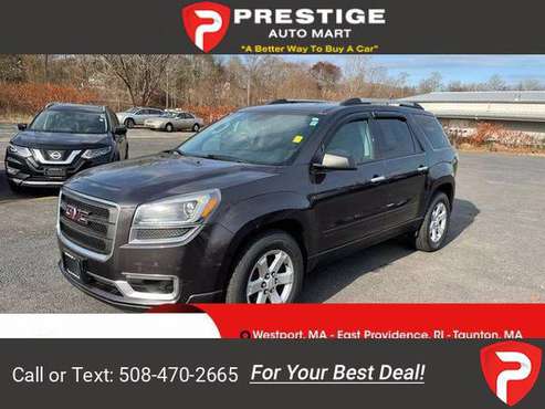 2014 GMC Acadia SLE suv Gray - cars & trucks - by dealer - vehicle... for sale in Westport , MA