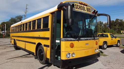 SCHOOL BUS 2004 THOMAS REAR ENGINE PUSHER--LOW MILES--NOT RUSTY-... for sale in Hudson, FL