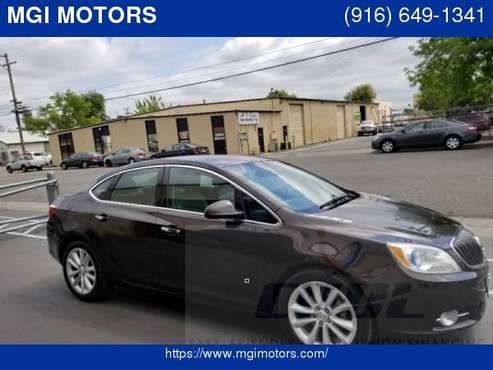 2014 Buick Verano 4dr Sdn CLEAN TITLE , LEATHER , BACK UP CAMERA 100% for sale in Sacramento , CA