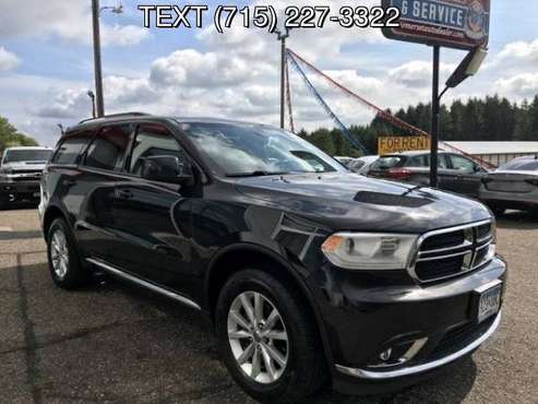 2015 DODGE DURANGO SXT CALL/TEXT D for sale in Somerset, WI