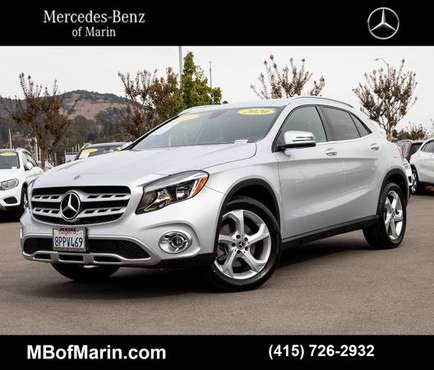 2020 Mercedes-Benz GLA250 4MATIC -4R1572- Certified 4k miles - cars... for sale in San Rafael, CA