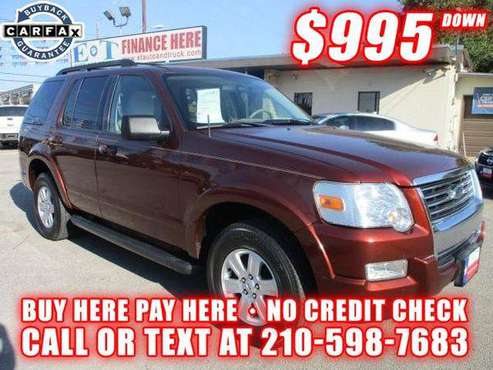 2010 Ford Explorer XLT BUY HERE/PAY HERE!! for sale in San Antonio, TX