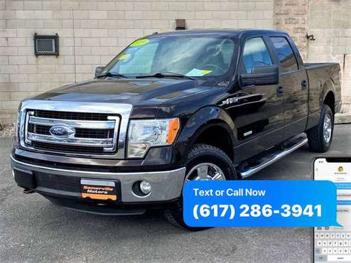 2013 Ford F-150 F150 F 150 XLT 4x4 4dr SuperCrew Styleside 5 5 ft for sale in Somerville, MA