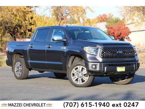 2019 Toyota Tundra Platinum - truck - cars & trucks - by dealer -... for sale in Vacaville, CA
