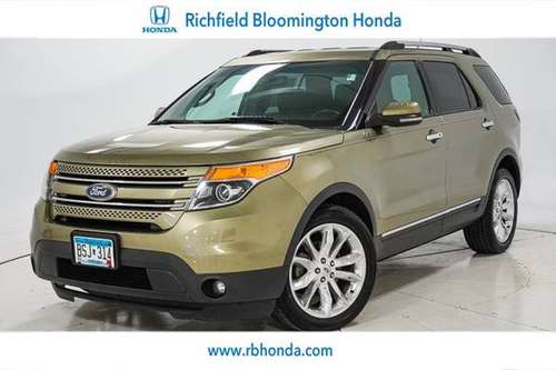 2012 Ford Explorer FWD 4dr Limited Green - - by for sale in Richfield, MN