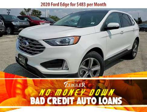 $483/mo 2020 Ford Edge Bad Credit & No Money Down OK - cars & trucks... for sale in Wood Dale, IL
