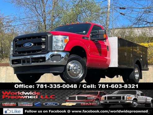 2011 Ford F-350 XL 11ft Service Utility Truck 4x4 6 2L 97K SKU: 13925 for sale in Boston, MA