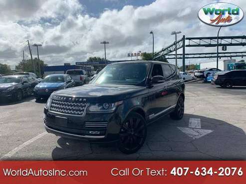 2015 Land Rover Range Rover Autobiography - cars & trucks - by... for sale in Orlando, FL
