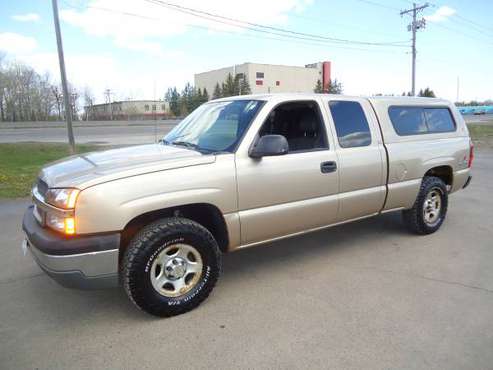 2004 CHEVROLET SILVERADO ONE OWNER - - by dealer for sale in Hermantown, MN