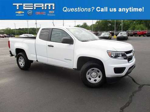 2020 Chevy Chevrolet Colorado Work Truck pickup White - cars & for sale in Salisbury, NC