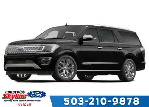 2018 Ford Expedition Max 4WD Limited 3 5 EcoBoost 3 5L V6 GTDi DOHC for sale in Keizer , OR