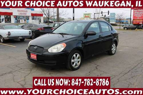 2006 *HYUNDAI *ACCENT *GLS GAS SAVER CD KEYLES ALLOY GOOD TIRES 037439 for sale in WAUKEGAN, IL