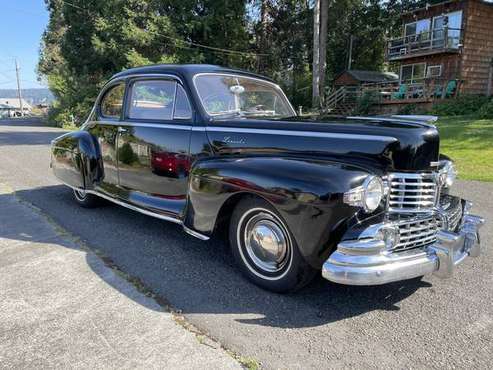 1948 postwar Lincoln Zephyr V-12 & trove of spare parts - cars & for sale in Carlsborg, WA