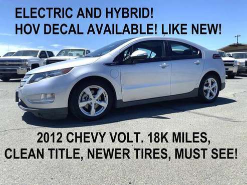 2012 CHEVROLET VOLT - WORK TRUCKS FORD CHEVY - cars & trucks - by... for sale in Oakley, CA