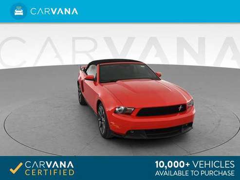 2012 Ford Mustang GT Premium Convertible 2D Convertible Red - FINANCE for sale in Cleveland, OH