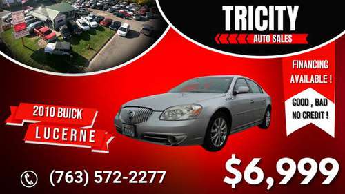 2010 Buick Lucerne CXL! ONLY 83K MILES! - - by dealer for sale in Colombia Heights, MN
