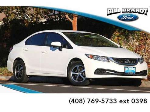 2015 Honda Civic sedan SE 4D Sedan (White) for sale in Brentwood, CA