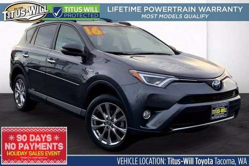 2016 Toyota RAV4 Hybrid AWD All Wheel Drive Electric RAV 4 Limited... for sale in Tacoma, WA