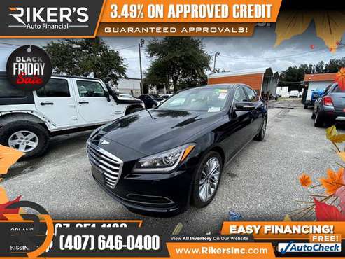 $277/mo - 2015 Hyundai Genesis 3.8 AWD - 100 Approved! - cars &... for sale in Kissimmee, FL