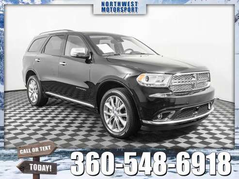 *1 OWNER* 2019 *Dodge Durango* Citadel AWD - cars & trucks - by... for sale in Marysville, WA