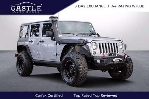 2014 Jeep Wrangler Unlimited 4x4 4WD SUV Rubicon Convertible - cars... for sale in Lynnwood, HI