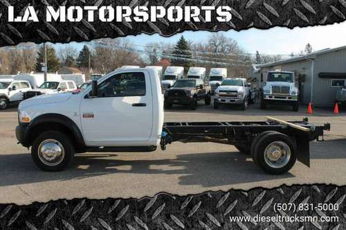 2012 RAM 5500HD REGULAR CAB CHASSIS DUALLY 6.7 CUMMINS DIESEL 4X4... for sale in WINDOM, SD