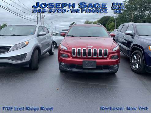 2015 Jeep Cherokee - Get financed here! LOW DOWN PAYMENT!! - cars &... for sale in Rochester , NY