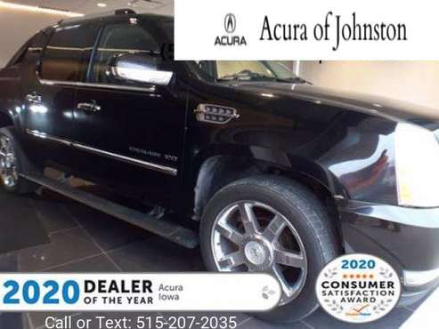 2011 Caddy Cadillac Escalade EXT Premium pickup Black - cars & for sale in Johnston, IA