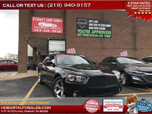 2013 DODGE CHARGER R/T $500-$1000 MINIMUM DOWN PAYMENT!! APPLY NOW!!... for sale in Hobart, IL