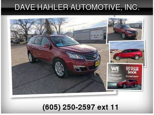 2014 Chevrolet Traverse LT AWD - cars & trucks - by dealer - vehicle... for sale in Webster, SD